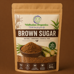 Natural Brown Sugar by Vidhulan Organics