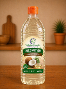 Wood Pressed Coconut Oil (Pure & Natural)