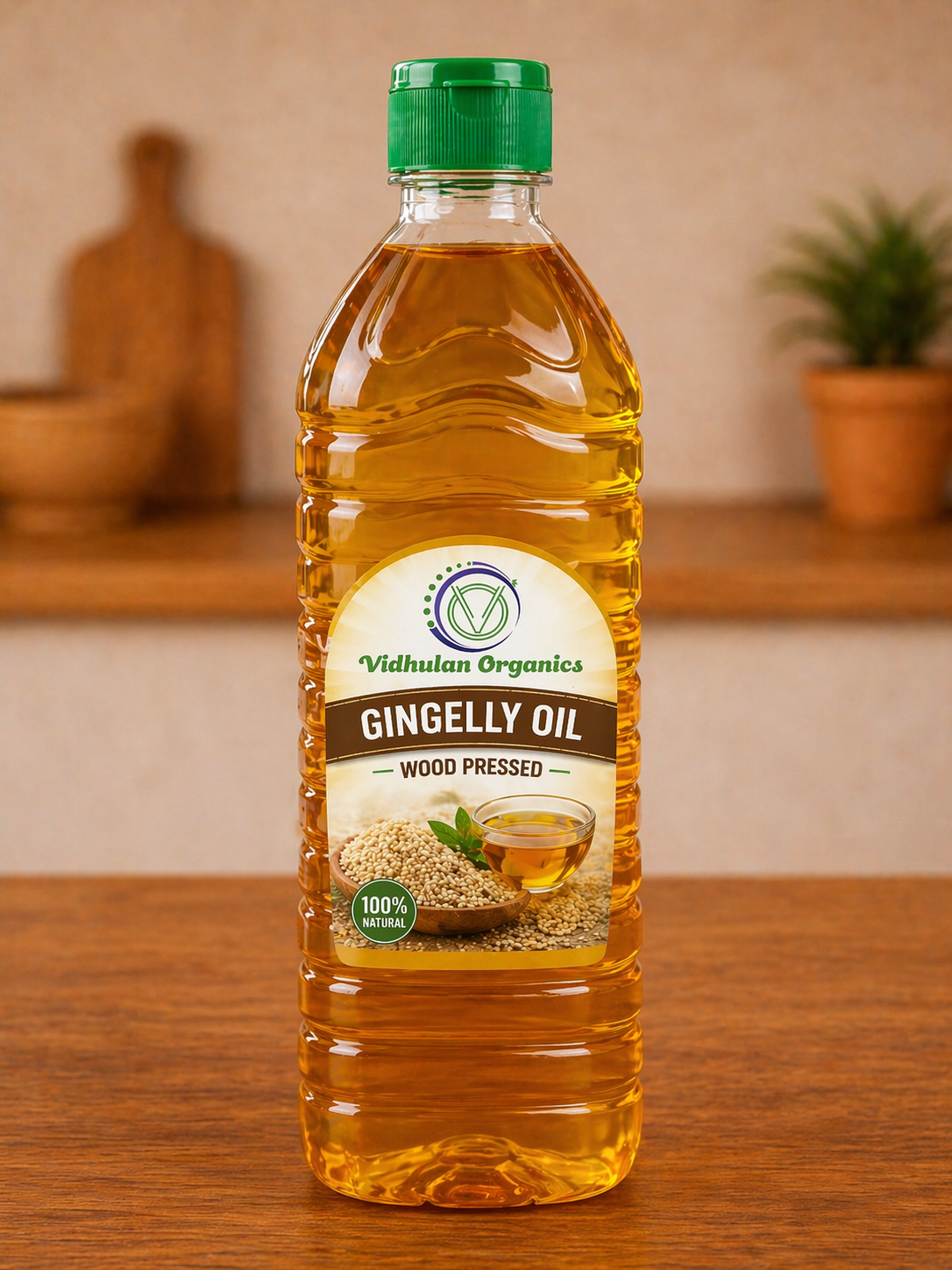Woodpressed Gingelly Oil