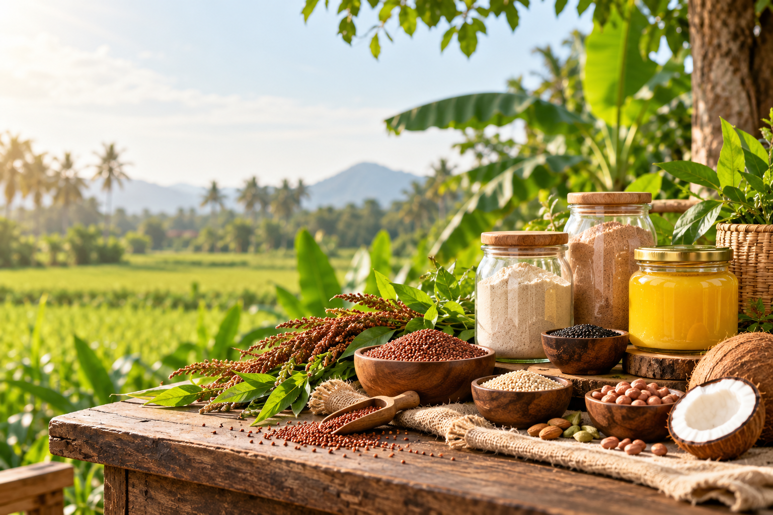 Vidhulan Organics farm-sourced natural food products